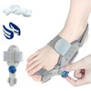 ePicsoa Hallux Valgus Korrektur Set, Unisex Fixierplatte Upgrade Hallux Valgus