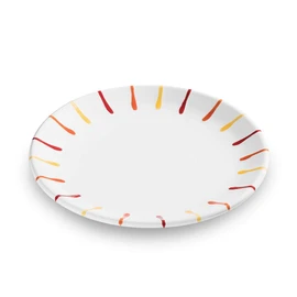 Gmundner Keramik Dessert Plate 20 cm Diameter with 'Landlust' Design