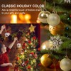 UCLEVER 200Pcs Christmas Tree Ornaments Hanger Strings with Snap Lock,