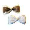 Ribbon Hair Bow Clip Sets (Alligator Clip, Sugar & Caramel