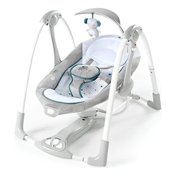 Mecedora Portátil Bebé Plegable Asiento Sonidos