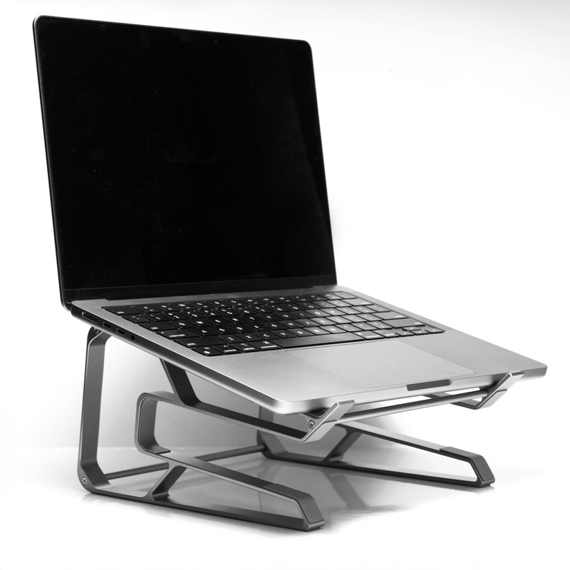 Native Titan Ergonomic Aluminum Laptop/Notebook Riser Stand & Organizer