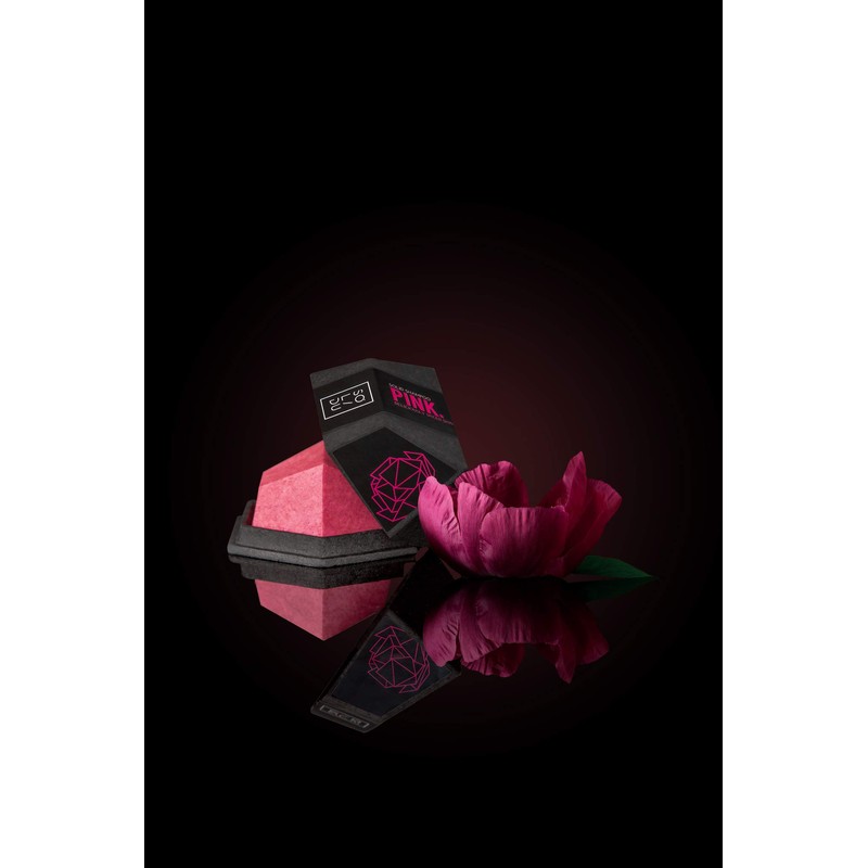 Solidu Pink Solid Shampoo Bar for Normal Hair 65g