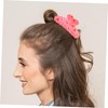 VICASKY Large Heart Nonslip Acrylic Hair Clip for Women Cute