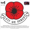 Poppy Car Window Sticker Lest We Forget - in Support