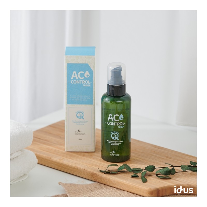AC Control Acne Toner Lotion 2-Piece Set Sebum Control Blackhead