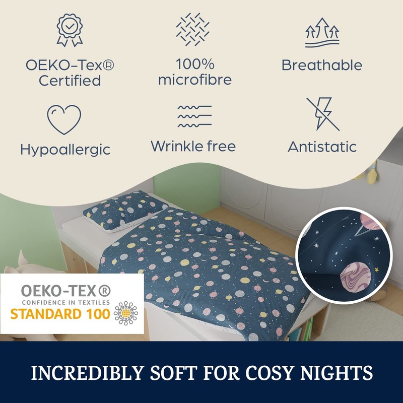 sleepwise children's bed linen 100x135 | OEKO-Tex certified 2-part. Baby