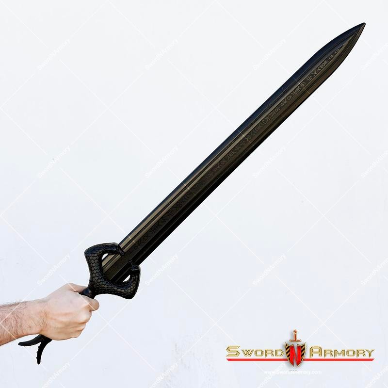 Munetoshi 36" Polypropylene God Killer Black Sword Sturdy Display Training