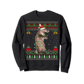 Aardvark Animal Lover Matching Ugly Aardvark Christmas Sweatshirt