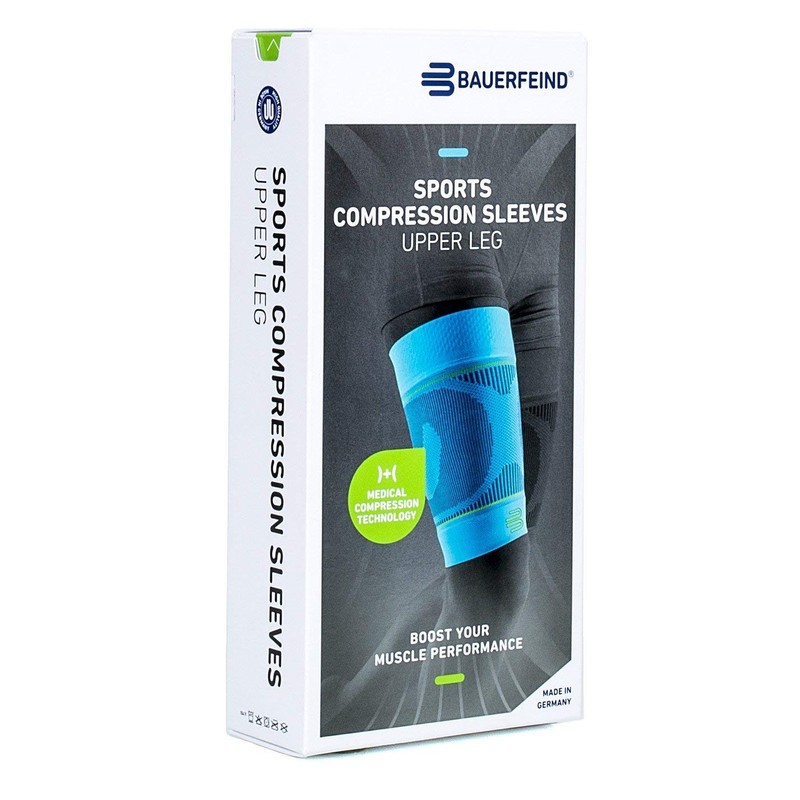 Bauerfeind, 1 Pair Sport Thigh Compression Bandage, Can be Worn