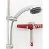 tesa Powerstrips Doppelhaken Waterproof Zoom - selbstklebender Haken für Dusche