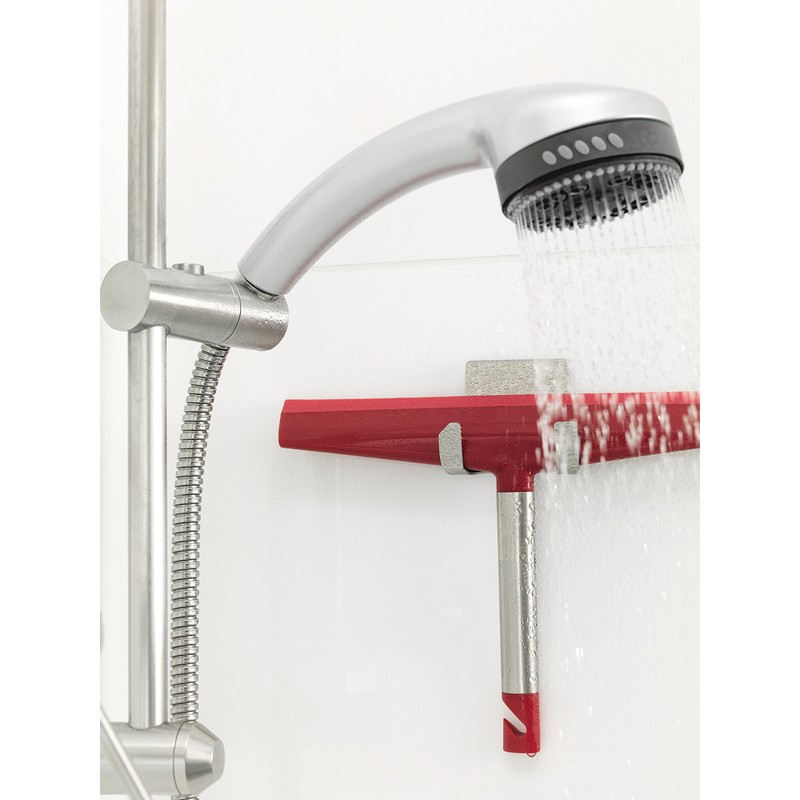 tesa Powerstrips Doppelhaken Waterproof Zoom - selbstklebender Haken für Dusche