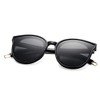 OCCFAE Polarized Oversized Sunglasses for Women Men Trendy Cateye Sun