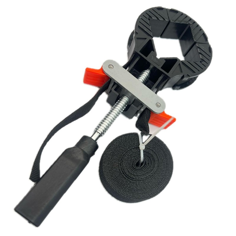 WEITARI Band Clamp, Strap Clamp 4-meter long Strap Woodworking Frame