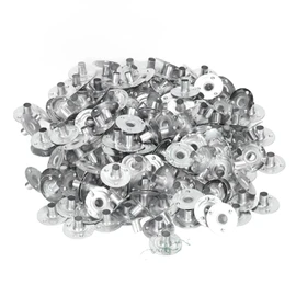 200 Uds. Pestañas de Mechas para Velas, Pestañas de Soporte de Metal para Mechas de Núcleo de Algodón Preencerado, Pestañas de Soporte de Mechas para Velas con Base de Metal para Hacer Velas, 20 X 5 M