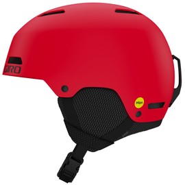 Giro Crue MIPS Toddler Ski Helmet - Snowboard Helmet for Kids, Youth, Boys & Girls - Matte Bright Red - XS (48.5—52 cm)