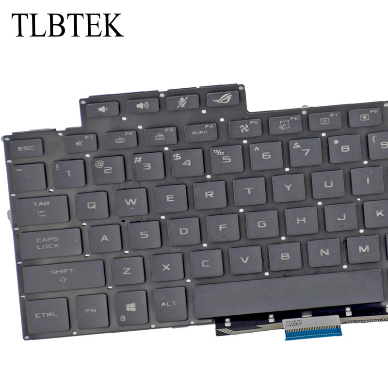 TLBTEK Backlight Keyboard Replacement Compatible with Asus ROG Zephyrus G15