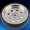 100mm Robot Wheel Metal with Neoprene Tire Industrial Robot Parts