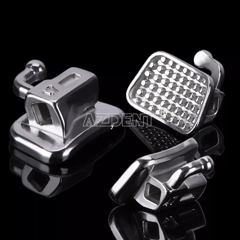 AZDENT Dental Orthodontic Buccal Tubes 2nd Molar Monoblock Roth 022