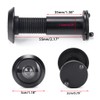 Sumnacon Safety Door Viewer,Solid Brass 220-degree Door Viewer/Peephole with Heavy