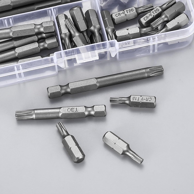 for Torx Bit Set, 38 Pcs T10 T15 T20 T25