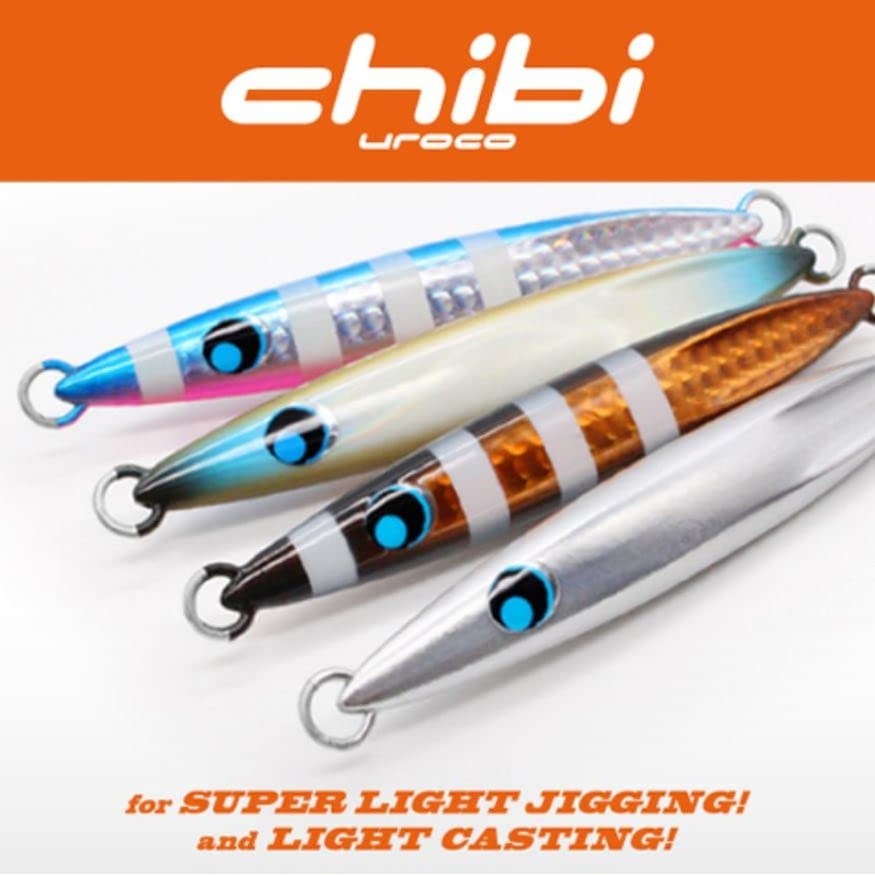 uroco Chibi uroco #002G, Pink Silver Globery, 1.1 oz (30