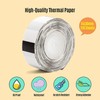 Phomemo D30 Label Tape, Clear Sticker Thermal Paper Self-Adhesive Label