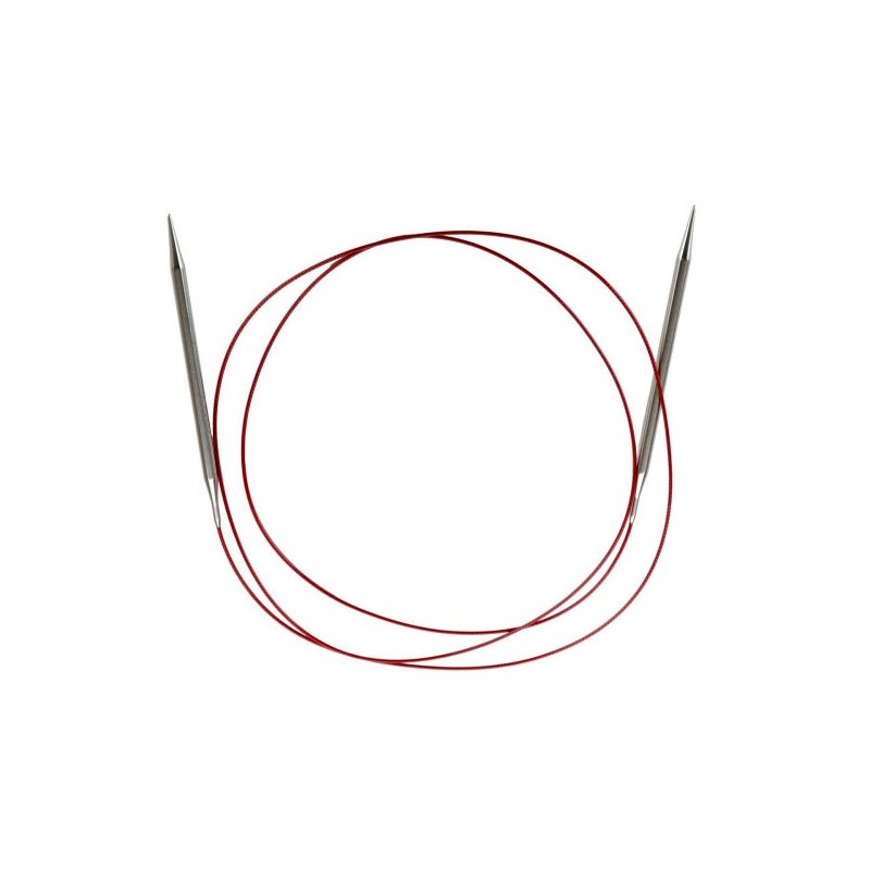 ChiaoGoo Red Lace Circular 60-inch (150cm) Stainless Steel Knitting Needle;