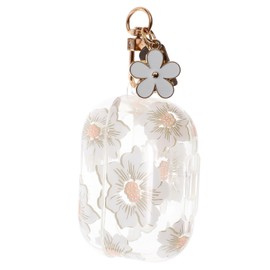 KONTONTY TPU Earphone Shell Protective Case Stylish Floral Design Easy to Install and Remove Compatible Excellent Everyday Against Wear and Tear