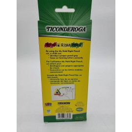 Dixon Ticonderoga Ticonderoga My Hold Right Pencil 33303 #2HB 3 Ct