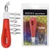 Rubber Block Stamp Carving Block Stamp Making Kit with Cutter
