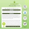 Aloderma- Hidratante facial iluminador con 75% de aloe vera orgánico: