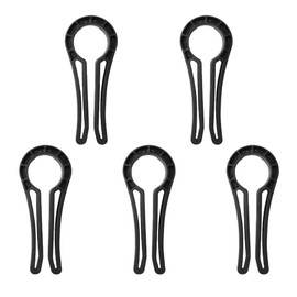 Sarini 5pcs Gas Stove Knob Locks,Proof Stove Knob Safety Covers Oven Knob Covers Plastic Baby Proofing Stove Lock Portable Safety Guards