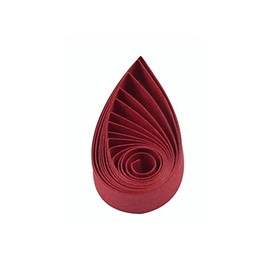 ODETOJOY Quilling Strips 5mm Cranberry Paper Quilling Set Solid Color Star Origami Paper Crimson DIY Hand Crafts Single Color Quilling Paper Filigee Strips Auburn