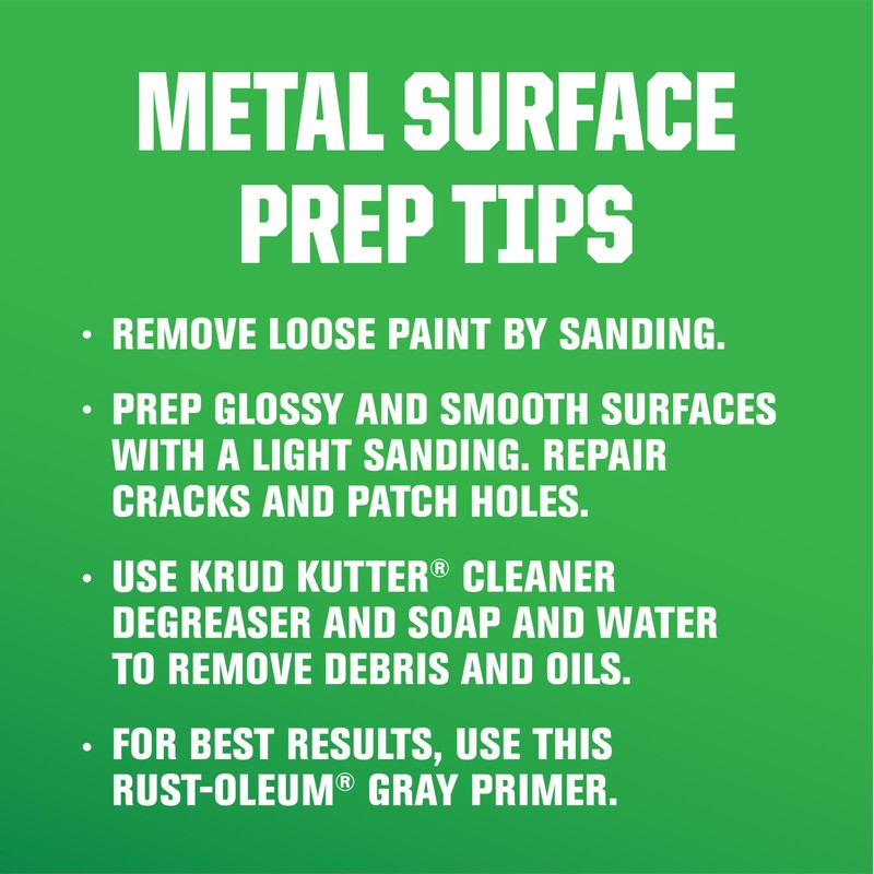 Rust-Oleum 280106 Farm & Implement Enamel Primer Quart, Gray Primer