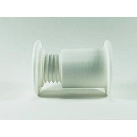 3/4" ID Wall Eye Cable Pass Through Wall/Ceiling Tile Port - This Product Makes a Dressed Hole Through a Barrier with a Thickness ranging from 1/2" - 5/8" in Thickness.