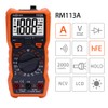 Digital Multimeter with Auto-Range and Advanced Features (Capacitance, Temp, NCV)