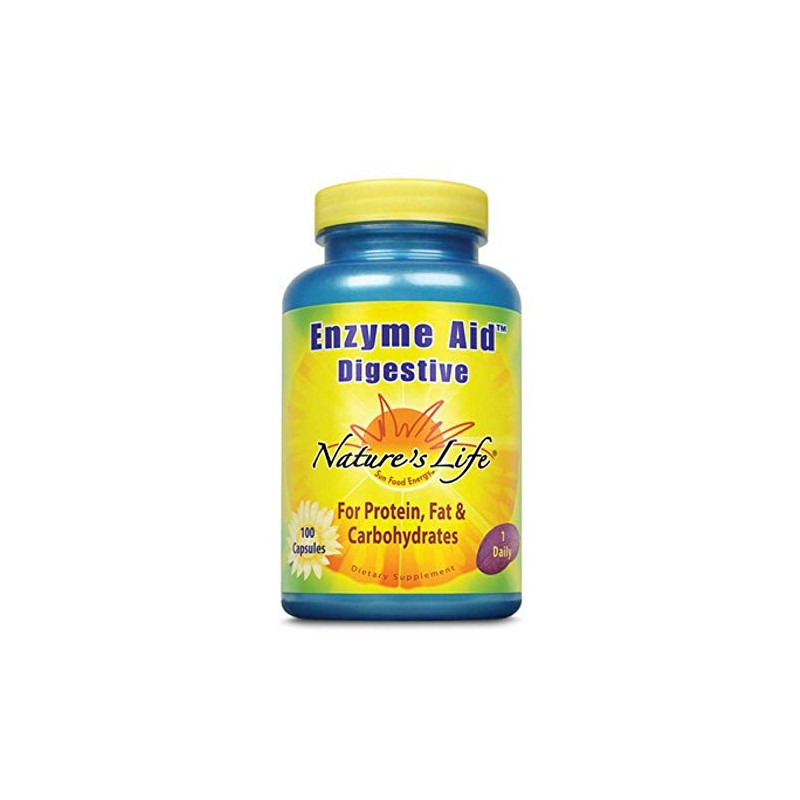 Nature's Life Enzyme Aid Digest Cap | 100 ct