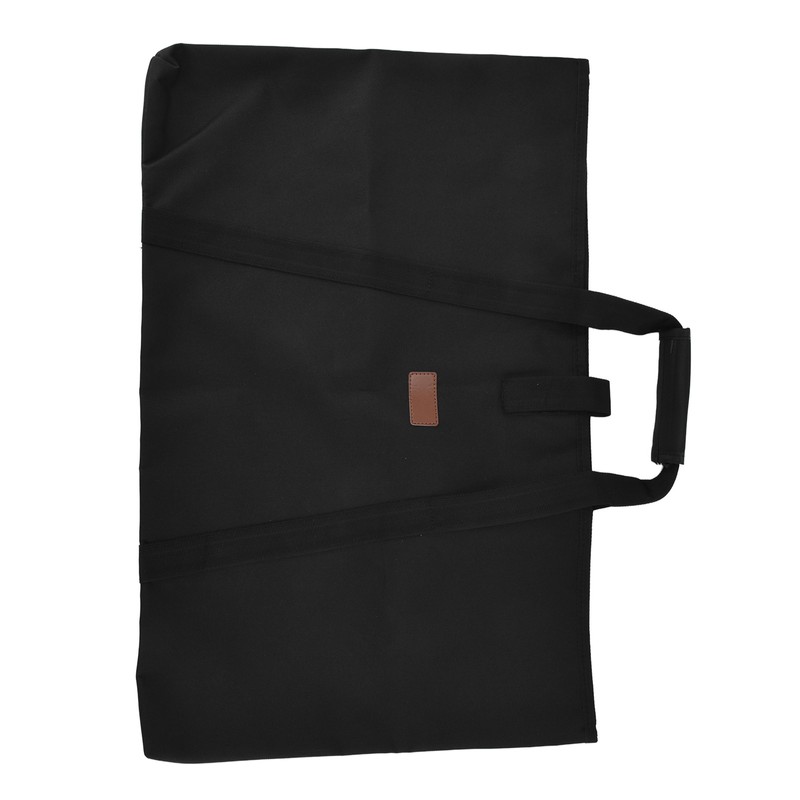 Folding Table Storage Bag Sponge Interlayer Waterproof Oxford Cloth Black