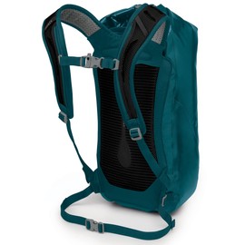 Osprey Transporter 25L Roll Top Waterproof Laptop Backpack, Night Jungle Blue