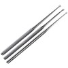 Superior Buck Ear Curettes #1, 2#3 Blunt Straight 6.5" Veterinary