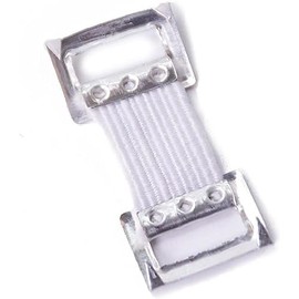 10 Stück Silber Verbandsclips Ersatz Elastische Bandage Wrap Stretch Metall Clips Fixing Klemmen Erste Hilfe Kit Sportbekleidung Haken Pflaster und Verbandszubehör