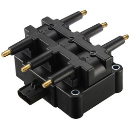 BDFHYK Ignition Coil Pack UF305 Set of 1 Compatible with Chrysler Pacifica Town & Country Voyager Dodge Caravan Grand Caravan Jeep Wrangler Volkswagen Routan 3.3L 3.8L V6 Replacement for C1442 UF412