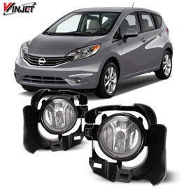 Winjet OEM Series for [2014 2015 2016 Nissan Versa Note] Driving Fog Lights + Switch + Wiring Kit