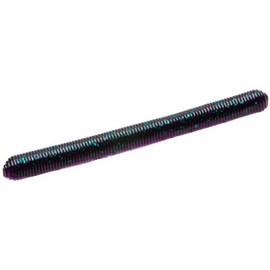 Zoom 003005-SP Fish Doctor Finesse Worm, 4", 20Pk, Junebug
