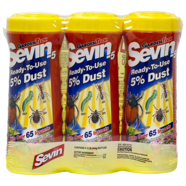 Gulfstream Garden Tech Dust Bug Killer Multiple Insects Carbaryl 3