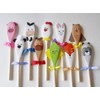 Set of 6 x 10" (250mm) Beechwood Wooden Spoon, Ideal