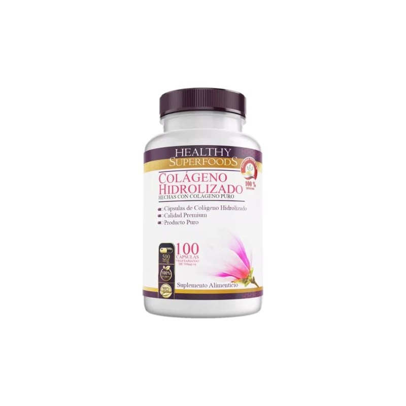 Colageno Puro Hidrolizado Premium 100 Capsulas