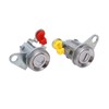 1 Pair Car Door Lock Cylinder with Keys 69052 12360