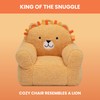 Delta Children Lion Cozee Buddy Chair, Orange